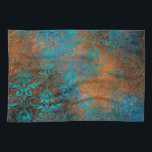 Grunge Brown Blue Floral Decorative Luxury Pattern Kitchen Towel<br><div class="desc">This Grunge Brown Blue Floral Pattern is perfect for anyone who loves colourful,  trendy,  and elegant pattern design. Get this awesome design for anyone who loves cute,  elegant,  trendy,  and beautiful patterns.</div>