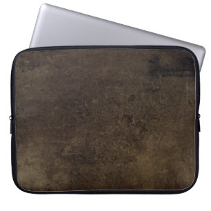 GRUNGE BROWN LAPTOP SLEEVE