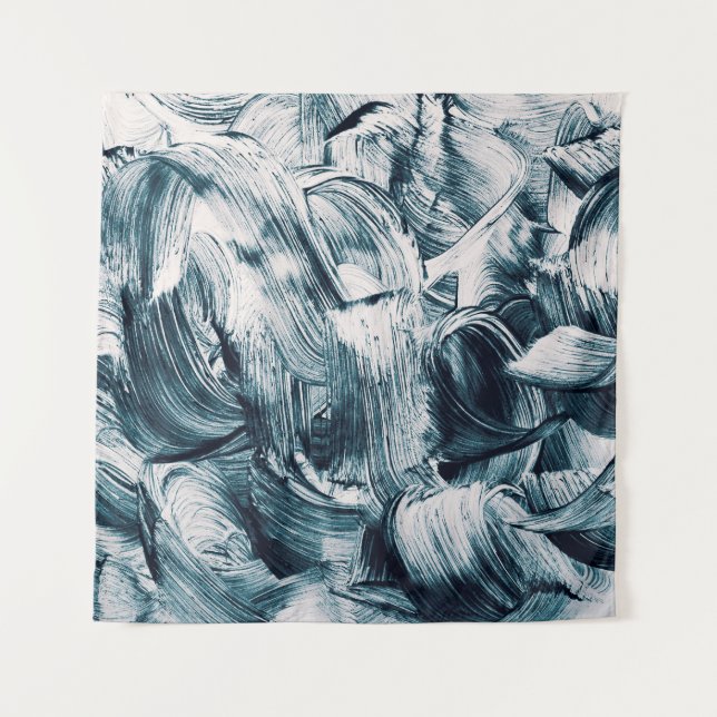 Grunge brush strokes background tapestry (Front)