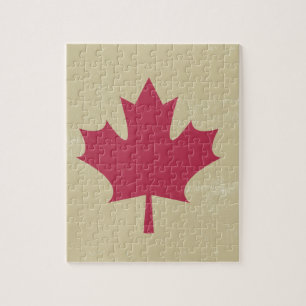 grunge canadian flag jigsaw puzzle