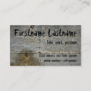 Grunge Carte de visite