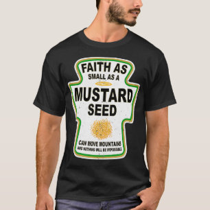 Grunge Christian Seed of Mustard Faith Jesus Shirt