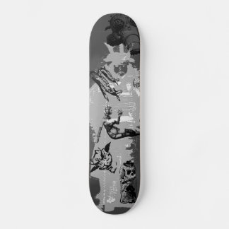 Grunge Collage Skateboard