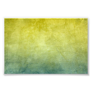 Grunge Colors - Yellow & Blue Photo Print