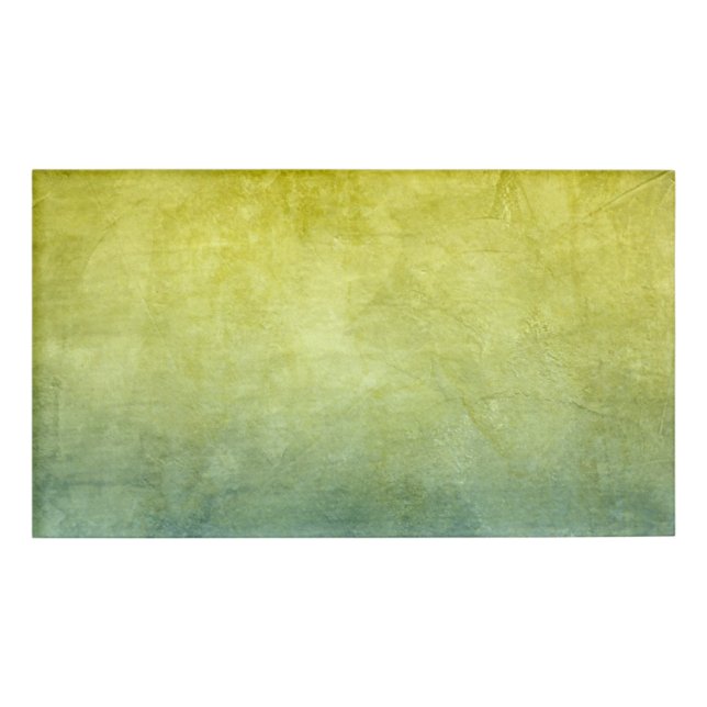 Grunge Colours - Yellow & Blue Name Tag (Front)
