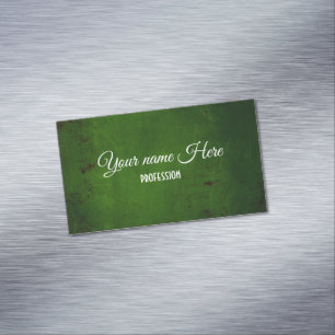 Grunge concrete texture 	Magnetic business card