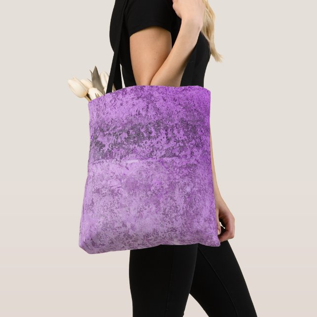 Grunge concrete texture tote bag (Close Up)