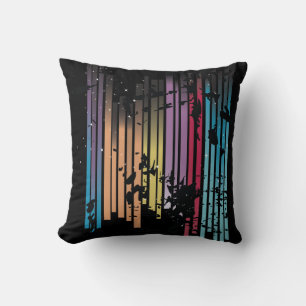 Grunge Design Throw Pillow