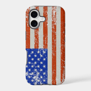Grunge Distressed Drapeau des États-Unis