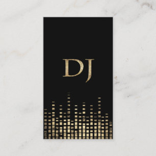 Grunge DJ Business Card