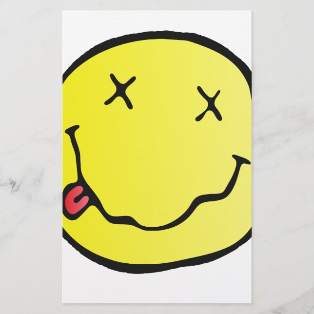 grunge emoji stationery (Front)