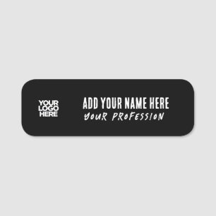 gRUNGE Employee Pin Name Tag or Magnetic with Logo