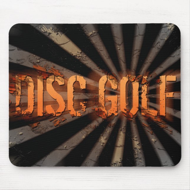 Grunge Explosion Mouse Pad (Front)