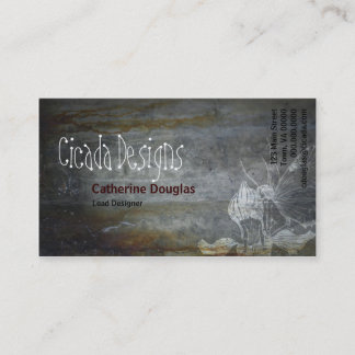 Grunge Fairy Business Card