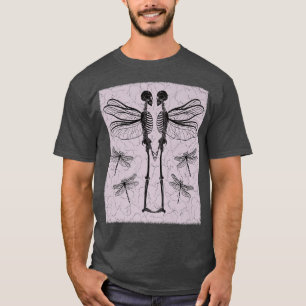 Grunge Fairycore Aesthetic Skeleton Goth Gothic Fa T-Shirt