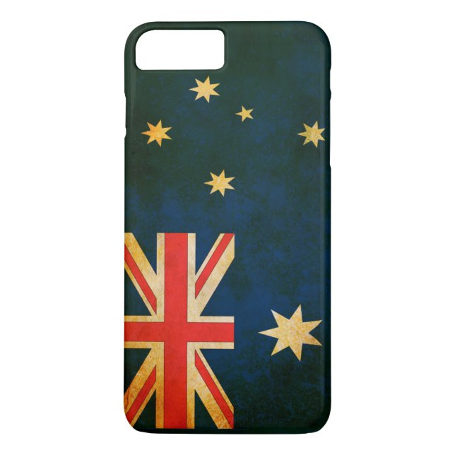 Grunge Flag of Australia Case-Mate iPhone Case (Back)