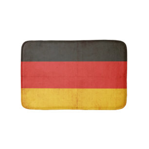 Grunge Flag Of Germany Bath Mat