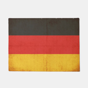 Grunge Flag Of Germany Doormat