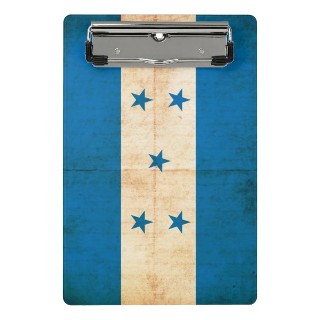 Grunge Flag Of Honduras Mini Clipboard (Front)