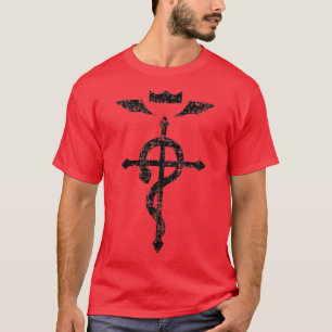 Grunge Flamelx27s Cross T-Shirt