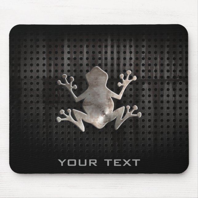 Grunge Frog Mouse Pad (Front)