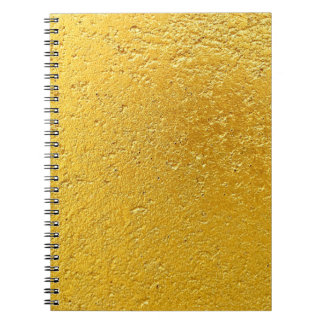 Grunge gold or foil background and textureabstract notebook