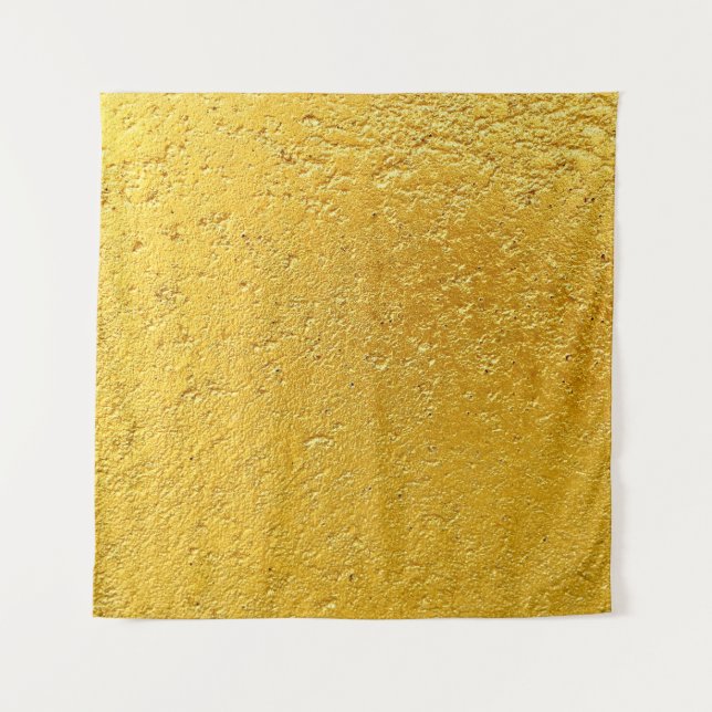Grunge gold or foil background and textureabstract tapestry (Front)