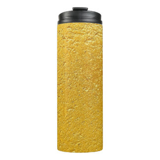 Grunge gold or foil background and textureabstract thermal tumbler