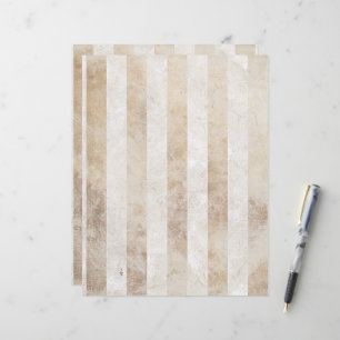 Grunge Gold Stripe Scrapbook Paper