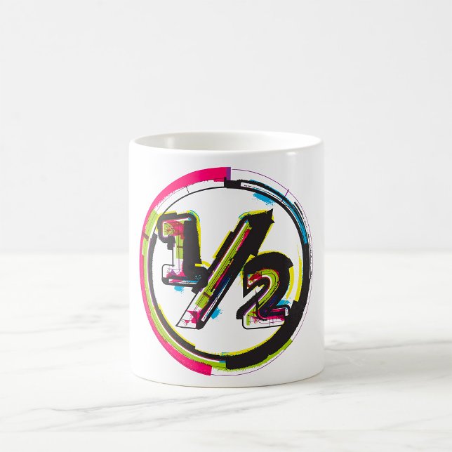 Grunge Half Symbol Coffee Mug (Creator Uploaded)