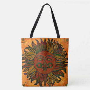 Grunge Harvest New Age Sun Tote Bag