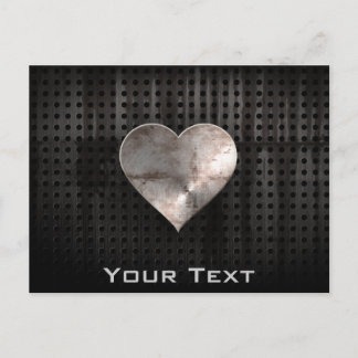 Grunge Heart Postcard