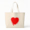 Grunge Heart - Red