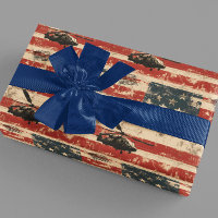 Grunge Helicopter Military USA American Flag 