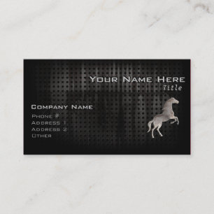 Grunge Horse Business Card