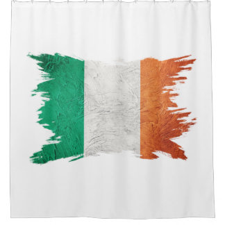 Grunge Ireland flag, Brush stroke, Irish flag