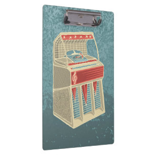 Grunge Jukebox Clipboard
