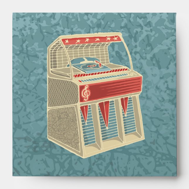 Grunge Jukebox Envelope (Front)