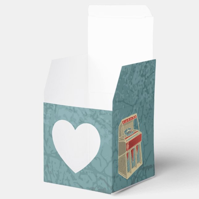 Grunge Jukebox Favor Box (Opened)