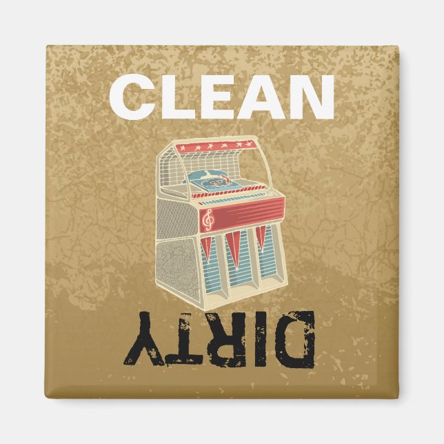 Grunge Jukebox Magnet (Front)