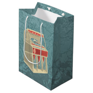 Grunge Jukebox Medium Gift Bag