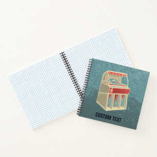 Grunge Jukebox Notebook