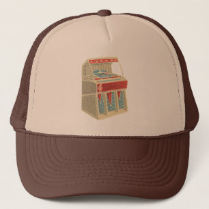 Grunge Jukebox Trucker Hat
