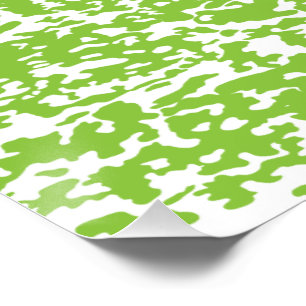 Grunge Lime Green Pattern - Summer Abstract Decor