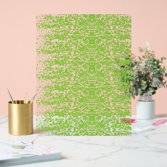 Grunge Lime Texture verte (Mariage)
