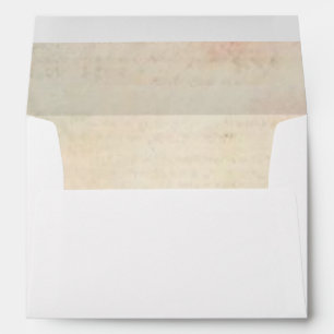 Grunge Lined Halloween Invitation Envelope