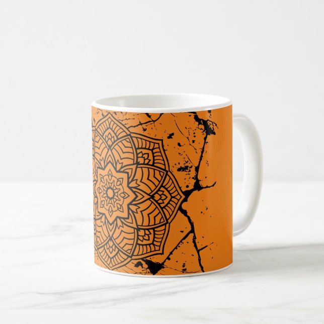 Grunge Mandalas Mug (Devant droit)