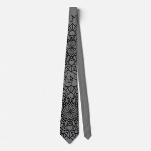 Grunge Mandalas Tie