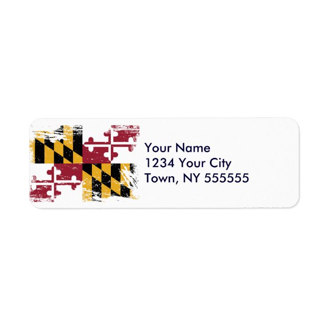 Grunge Maryland Flag (Front)