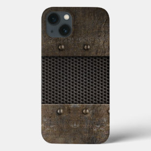 Grunge metal background iPhone 13 case